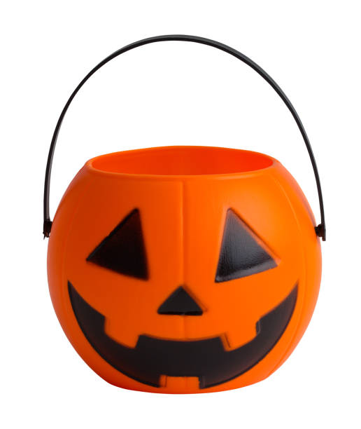 istock Palstic Pumkin Bucket 1359252090