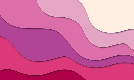 Colorful Papercut Background Concept Design