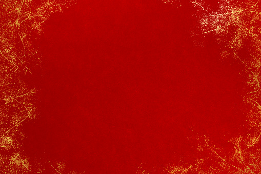 A not too flashy red and gold Japanese style background.