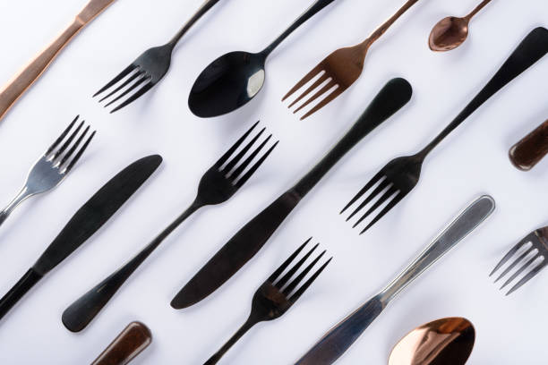 istock Collection of cutlery recorded in studio 1359276852