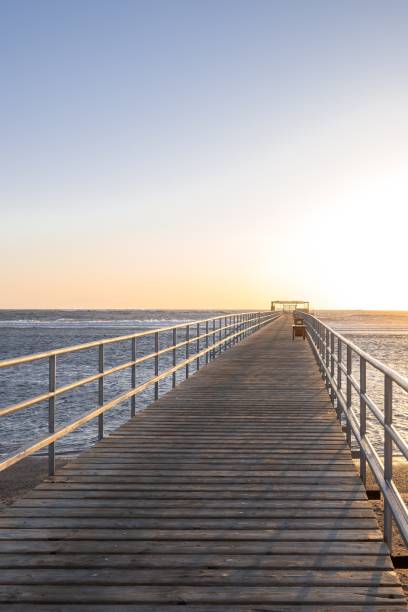 istock Pier at sunrise in the Red Sea 1359290303