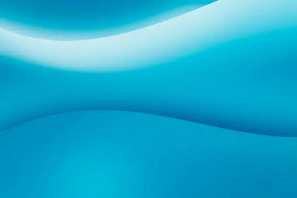 abstract blue 3d curve background