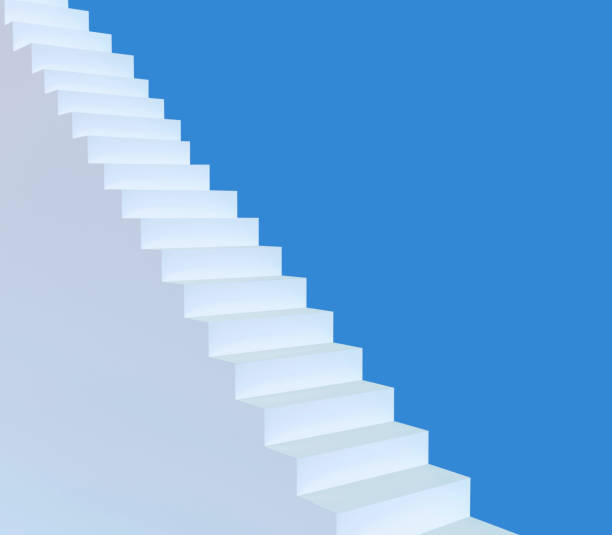 istock The stairs. business concept growth and the path to success. 3D render 1359302308