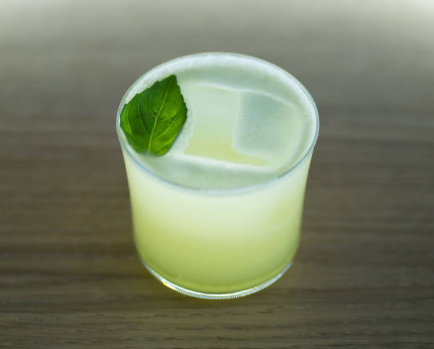 istock Cocktail in glass with mint and ice. 1359306769