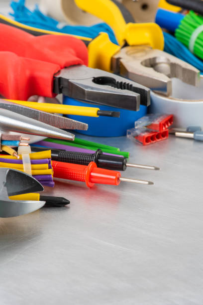 istock Hand Tools And Accessories Used to Electrical Installation 1359310405