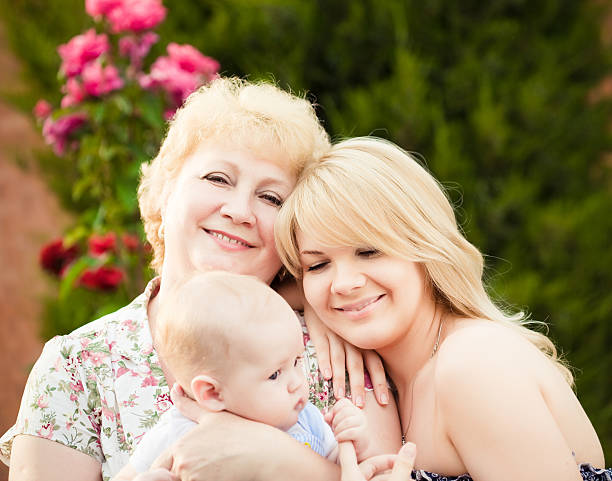 istock Happy family outdoors 135931451