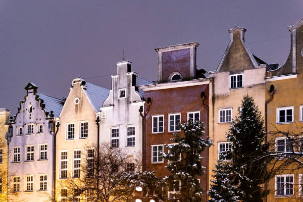istock Gdansk old town buildings. 1359319090
