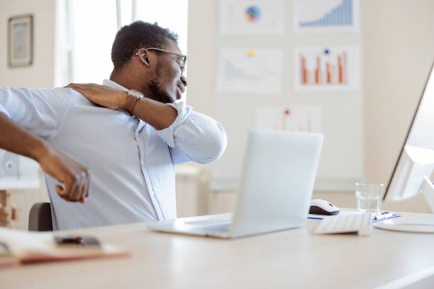 istock Businessmen are Suffering from work-related Pain 1359327008