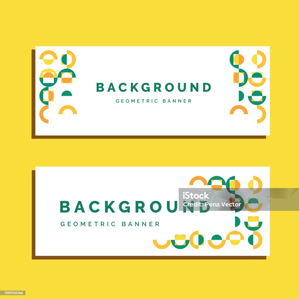 Geometric Pattern Banner Background Background Pattern Vector Geomatric Banner Stock Illustration ...