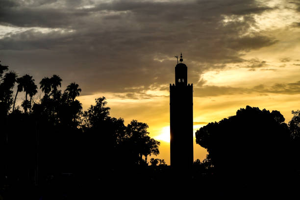 istock Silhouette of Koutoubia Mosque 1359335997