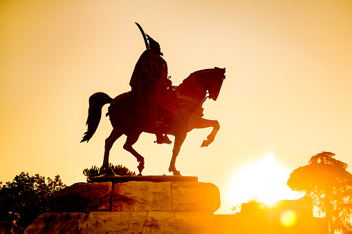 Monument of Skanderbeg