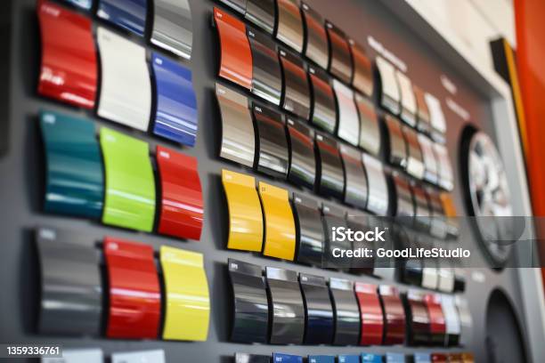 Car Customization Stock Photo - Download Image Now - Car, Color Swatch, Colors
