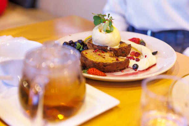 istock Dessert that looks delicious to eat at tea time 1359342711