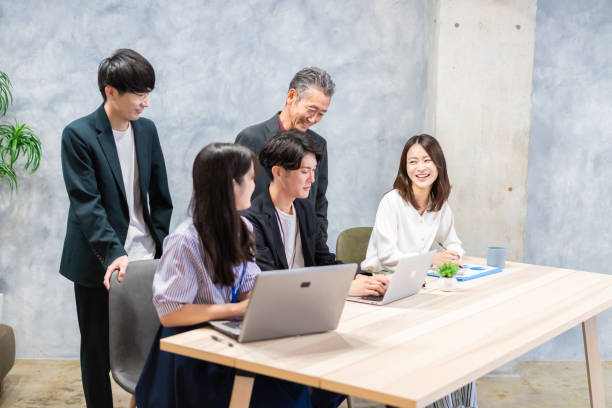 istock Office worker having a meeting in the office 1359348362