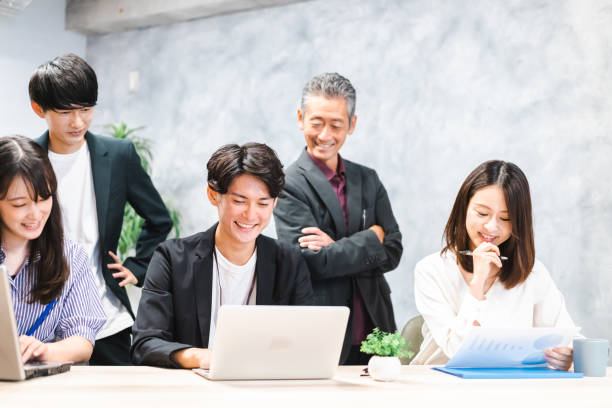 istock Office worker having a meeting in the office 1359348383