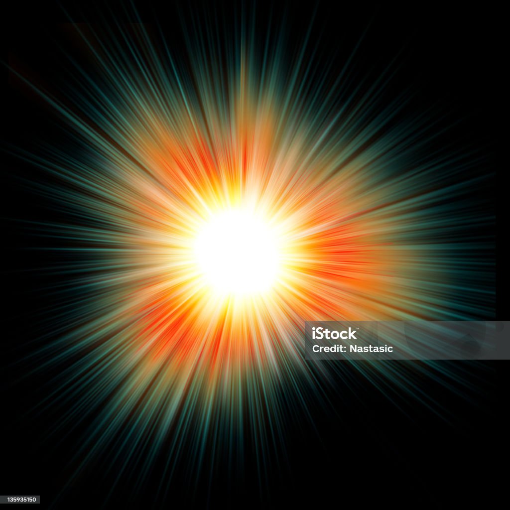 Explosão de estrelas - Foto de stock de Big Bang royalty-free