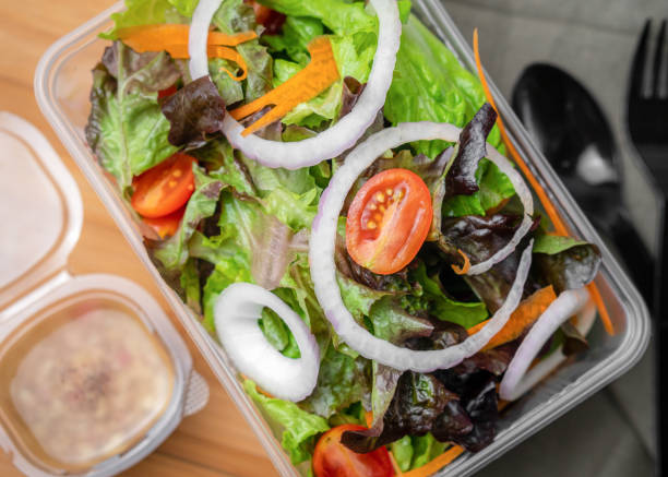 istock Green garden salad 1359352391