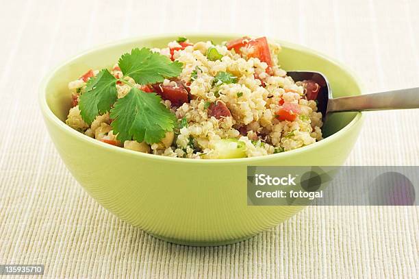 Healthy Quinoa Salad Stock Photo - Download Image Now - Antioxidant, Boiled, Bowl