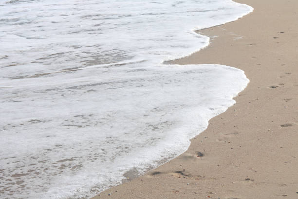 istock Beautiful seascape with waves and sea foam 1359367541