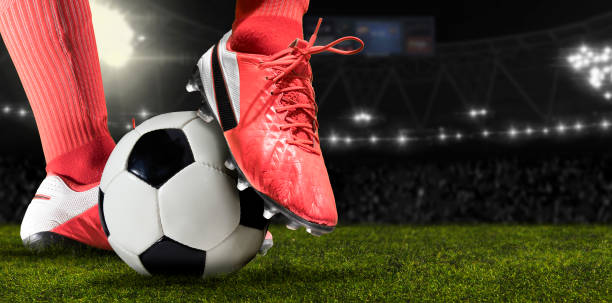 istock Football player man in action 1359367562