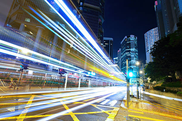 istock traffic in city night 135937461