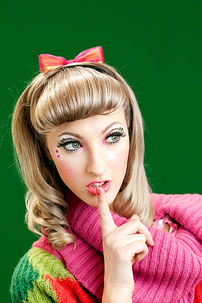 istock Pin-up girl 135938013