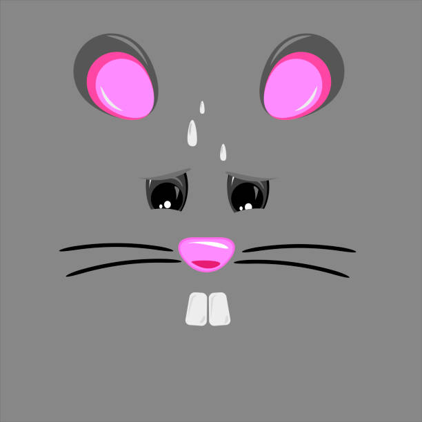 Sad Crying Mouse Vectores Libres de Derechos - iStock