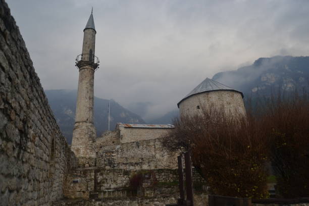 Travnik Castle İn , Bosnia and Herzegovina stock photo