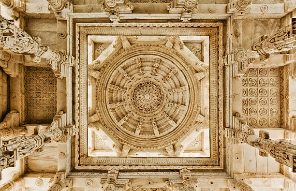 istock Adinatha Temple in Ranakpur, India 135940059