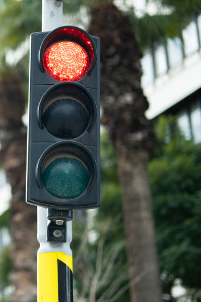 istock Traffic red light for pedestrians and vehicles 1359408918