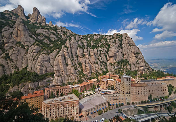 istock View of Montserrat Benedictine monastery 135941281