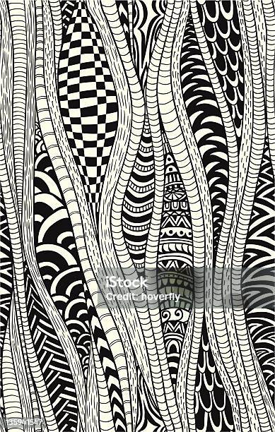 Abstract Seamless Background Stock Illustration - Download Image Now - Abstract, Backgrounds, Curled Up