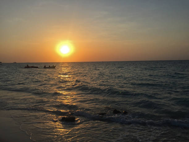 Sunset at Playa Baru Colombia
