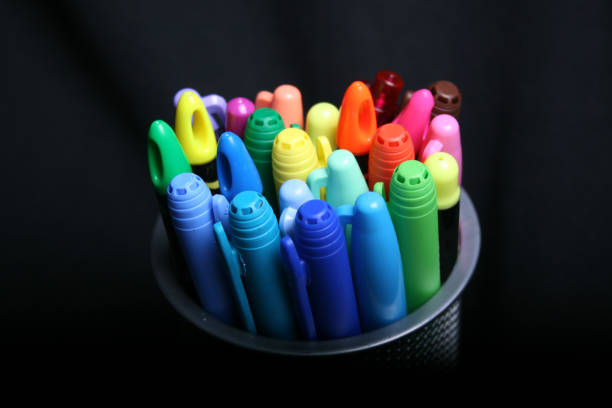 istock Colorful Markers, Pens, Pencils, and Highlighters 1359417608
