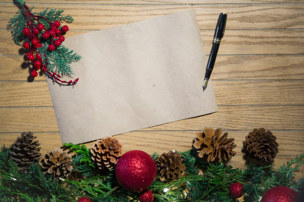 istock Christmas decoron the wooden background. 1359425249
