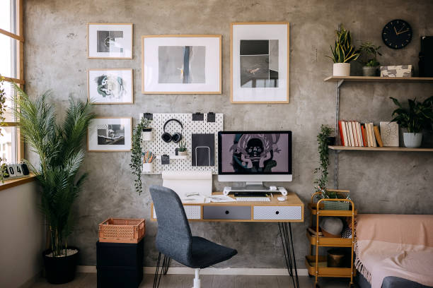 istock Welcome to my home office 1359431788