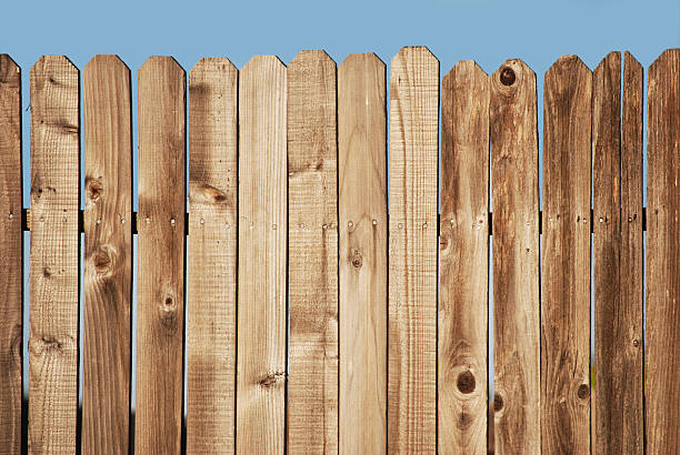Picket Fence stock photo