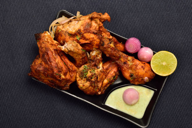 istock Top View of Tandoori Chicken 1359435528