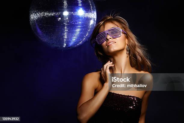 Disco Girl Stock Photo - Download Image Now - Bling Bling, Party - Social Event, Women