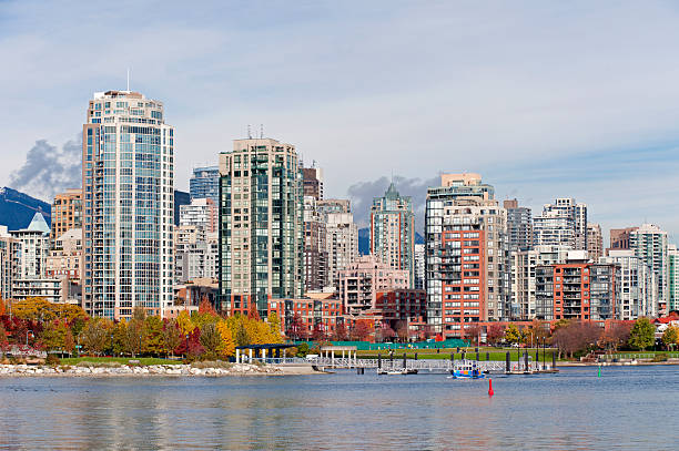 istock Modern Buildings and park in Vancouver 135944039