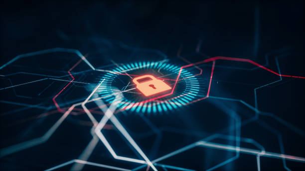 istock Advanced Data Protection, Cloud Storage , Taking Precautions Against Cyber Breach And Ransomware , Shield For Hacker Attacks , Cyber Technology Screen , Data Leak, 3d Rendering 1359444394
