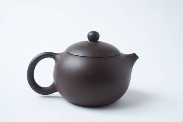 istock Chinese purple clay yixeng teapot 1359445965