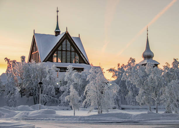 istock Kiruna Church in Winter 1359465998