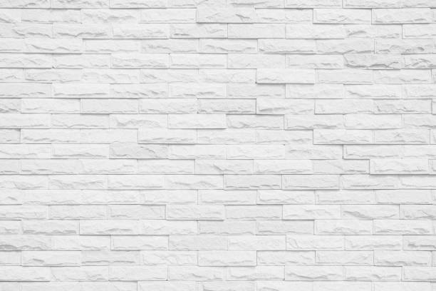 istock White grunge brick wall texture background for stone tile block painted in grey light color wallpaper modern interior and exterior and room backdrop design 1359469433