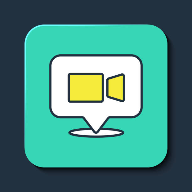 Zoom Meeting Full Screen Illustrations, Royalty-Free Vector Graphics