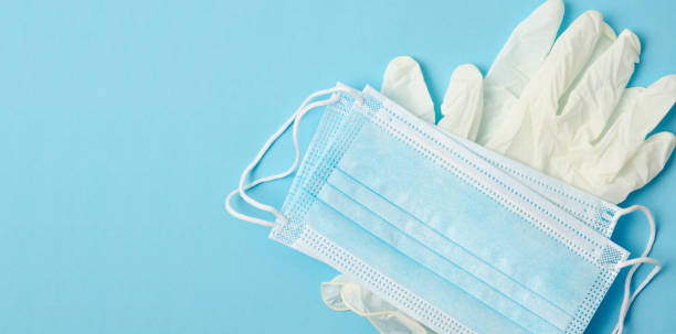 istock Medical gear protecting against transmittable diseases. 1359480132