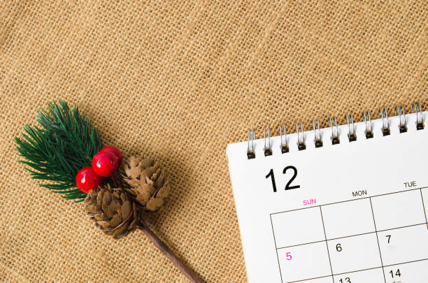 istock Desk Calendar of December 1359480141