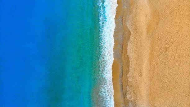 istock Aegean Sea top view from drone. 1359482600