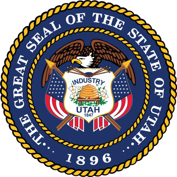 istock Great seal of the state of Utah, USA 1359488654