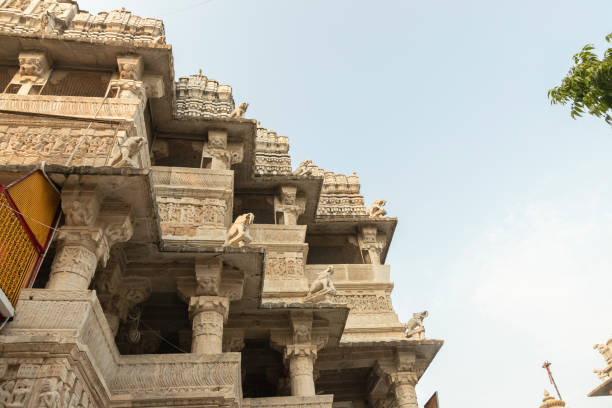 istock Oldest & largest Hindu temple Jagdish Temple in Udaipur, India 1359488977